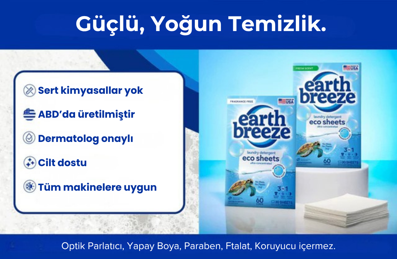 Doğa Dostu Kağıt Çamaşır Deterjanı