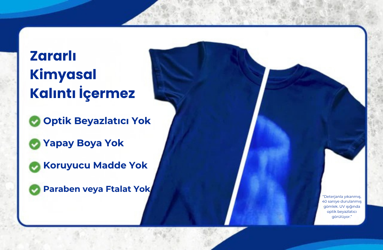 Doğa Dostu Kağıt Çamaşır Deterjanı